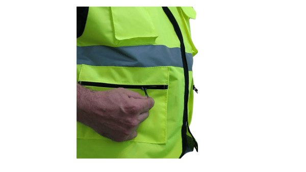 04 - Chaleco Vialtec Trucker 4 Bolsillos